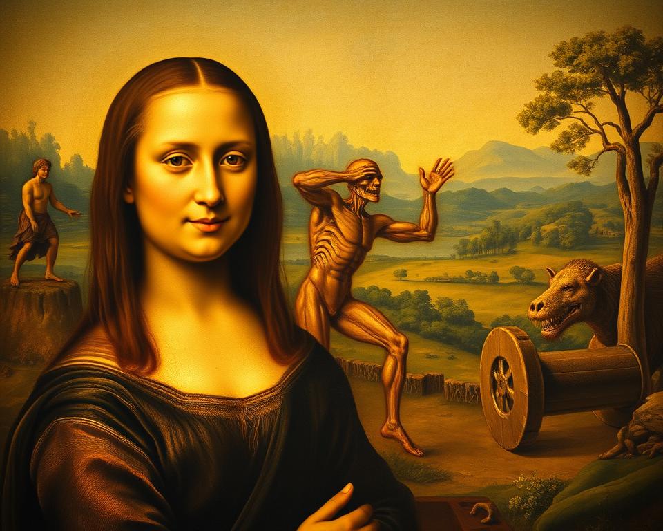 lukisan ikonik Leonardo da Vinci lukisan ikonik Leonardo da Vinci